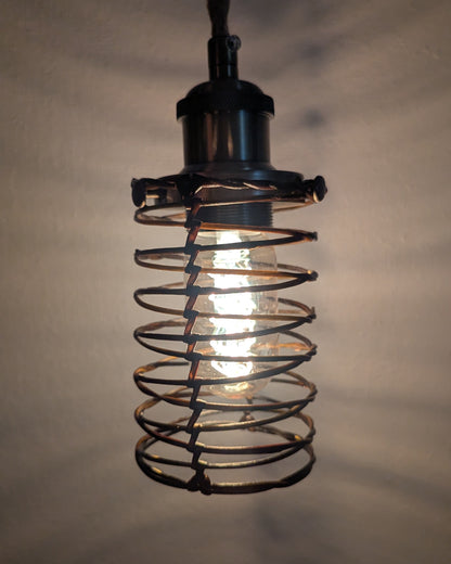 "Dolium Purum" Handcrafted Seaweed Sculptural Hanging Lamp